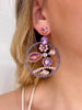 Lilac Mini Beyonce Earrings
