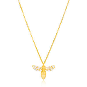 Bee pendant necklace store