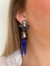 Blue Delilah Earrings
