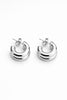 Duet Huggie Hoops