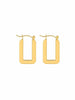 Bold Jessi Square Hoops