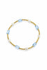 Sky Blue Pearl Beaded Bracelet