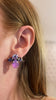 Purple Rita Earrings