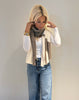 Cashmere Cream & Beige Scarf