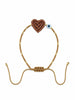 Tan Heart Eye Bracelet