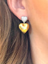 Puffy Heart Earrings