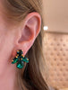 Green Alessia Earrings