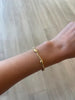 Gold Stone Beaded Bracelet