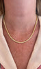 Round Tennis Necklace