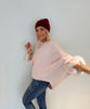 Light Pink Cape w/ Fur Sleeves
