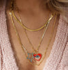 Guardian Eye Heart Charm