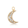 Big Baguette Moon Charm