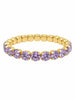 Lilac Gala Tennis Bracelet