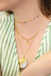 Rainbow Eternity Tennis Choker