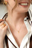 Solid Initial Necklace