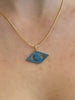 Turquoise Angel Eye Charm