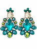 Green Brianna Earrings