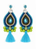 Blue & Green Valentina Earrings