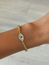 Precious Pearl Eye Beaded Bracelet