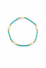 Turquoise Pearl Beaded Bracelet