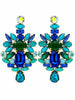 Blue & Green Delmar Earrings