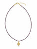 Mini Crystal Clover Necklace