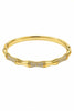 Crystal Bamboo Cuff