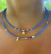 Periwinkle Mini Eyes Necklace