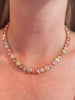 Light Pink Gala Tennis Necklace