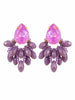 Purple Lagos Earrings