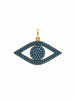 Turquoise Angel Eye Charm