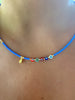 Periwinkle Mini Eyes Necklace