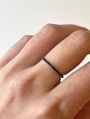 Black Eternity Band Ring