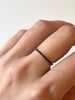 Black Eternity Band Ring