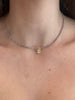 Mini Crystal Clover Necklace