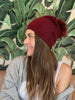 Bordeaux Classic Beanie