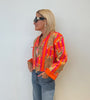 Pink & Orange Jungle Shacket