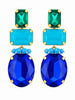 Blue & Green Whitney Earrings