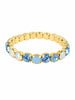 Blue Gala Tennis Bracelet