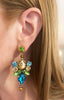 Turquoise & Champagne Vera Earrings