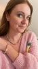 Light Pink Gala Tennis Necklace