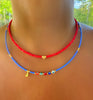 Periwinkle Mini Eyes Necklace