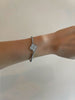 Pavé Clover Beaded Bracelet