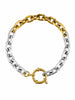 Two-tone Harley Chain Bracelet