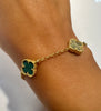 Vintage Clovers Bracelet