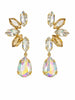 Silver & Champagne Scarlett Earrings