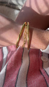 Gold New York Bangle