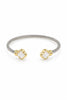 Two-tone Clover Twist Cuff