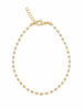 White Coastal Anklet
