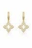 Swarovski Clover Petal Earrings